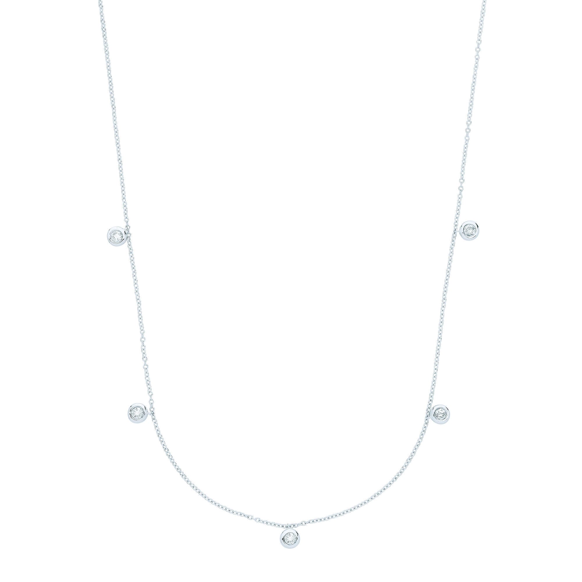 9k Gold with 0.25ct Diamond Necklace