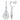 Nnamdi 18k White Gold 1.17ct Pear Shaped Grain Set Drop Earrings