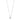 Nnamdi 9k White Gold Necklace 0.13ct Diamond Heart Pendant