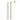 Nnamdi 9k Yellow Gold Long Loop Drop 0.25ct Diamond Earrings