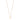 Nnamdi 9k Yellow Gold Necklace 0.04ct Diamond Tear Drop Pendant