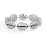 "Old Money" White Gold Diamond Bead Stack Bracelet by Nnamdi the Jeweller