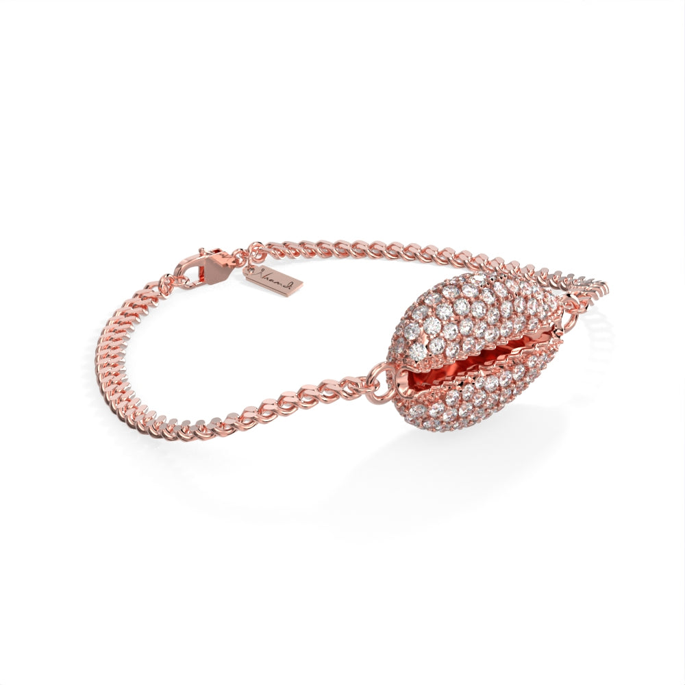 “Old Money” Rose Gold Diamond Bracelet by Nnamdi the Jeweller