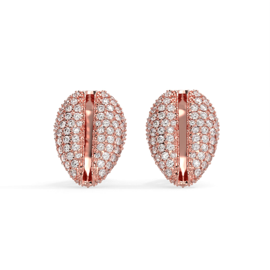 “Old Money” Rose Gold Diamond Cufflinks by Nnamdi the Jeweller.
