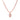 "Old Money" Rose Gold & Diamond Necklace by Nnamdi the Jeweller.