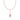 "Old Money" Rose Gold Rosary Style Diamond Necklace by Nnamdi the Jeweller.