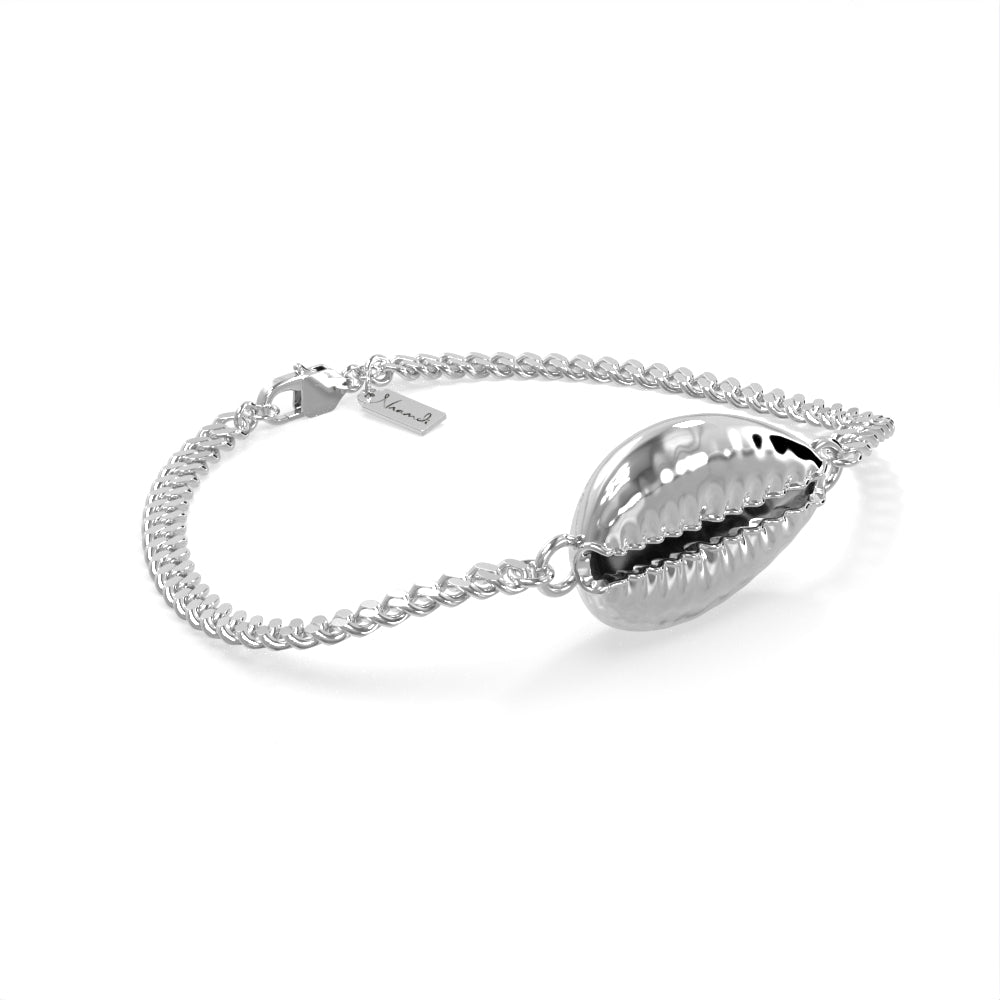 White Gold Bracelet by Nnamdi the Jeweller called "Old Money"