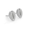 “Old Money” White Gold Diamond Cufflinks by Nnamdi the Jeweller.