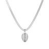 "Old Money" White Gold & Diamond Necklace by Nnamdi the Jeweller.