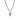 "Old Money" White Gold Diamond On A Rope Necklace by Nnamdi the Jeweller.