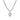 "Old Money" White Gold Diamond On A Rope Necklace by Nnamdi the Jeweller.