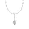 "Old Money" White Gold Rosary Style Diamond Necklace by Nnamdi the Jeweller.