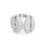 “Old Money” White Gold Twin Diamond Ring by Nnamdi the Jeweller