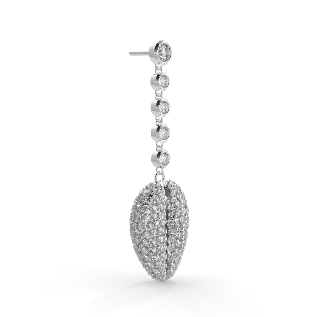 "Old Money" Diamond Drop Earrings