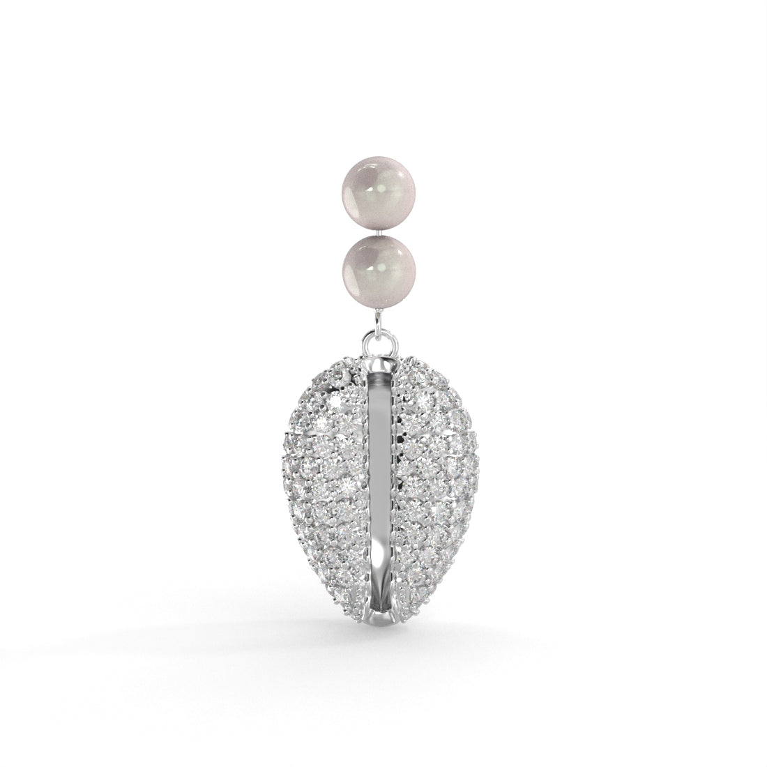 "Old Money" Pearl Diamond Earrings