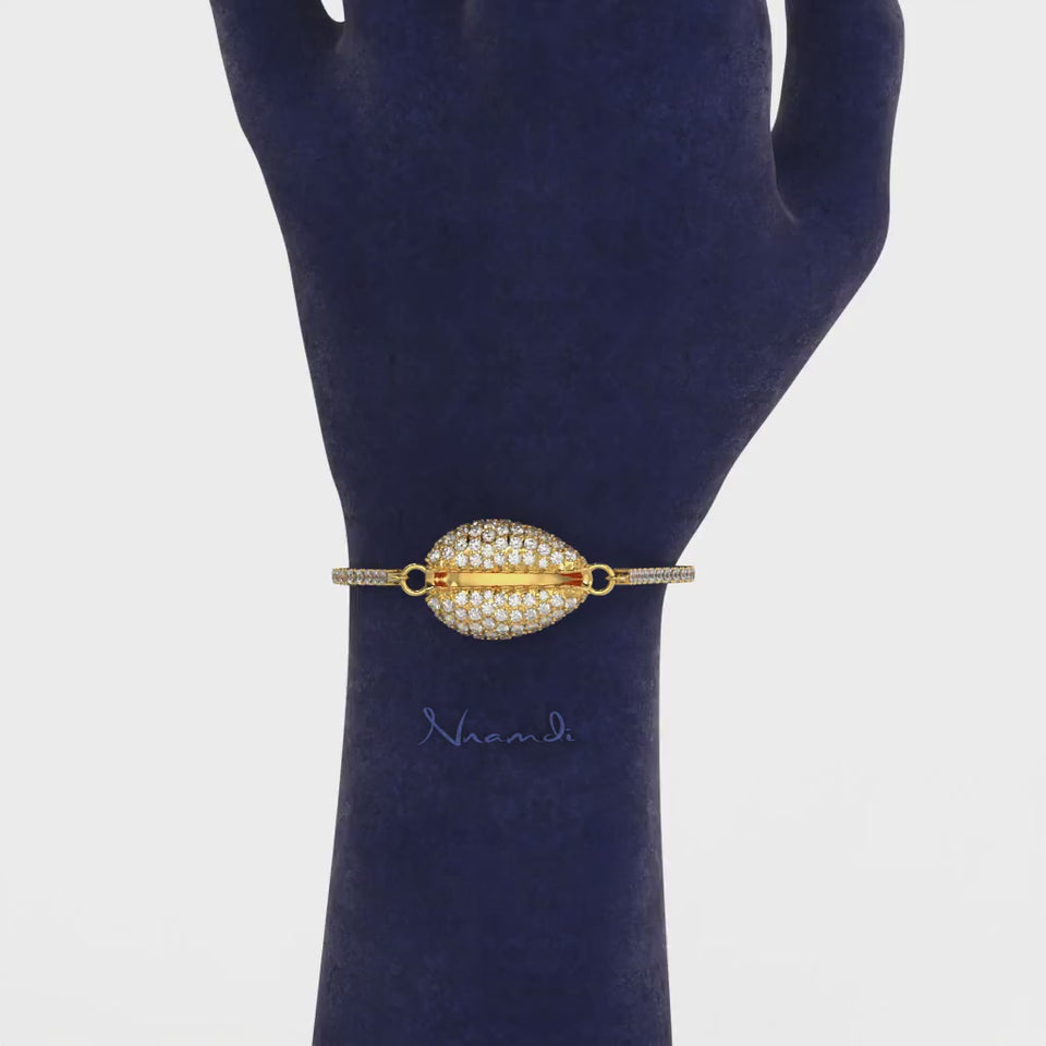 Yellow Gold Bracelet by Nnamdi the Jeweller called "Old Money"