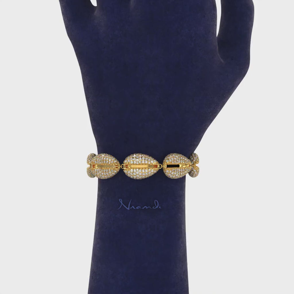 Yellow Gold Bracelet by Nnamdi the Jeweller called "Old Money"